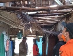 Dampak Hujan Deras, BPBD Kota Sukabumi Asesmen Rumah Warga Ambruk