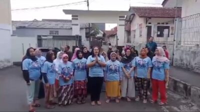 Tim Gemoy Babakan Mageng Ciaul Kota Sukabumi, Rayakan Kemenangan Prabowo-Gibran (Sumber : Istimewa)