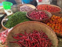 Harga Cabai di Pasar Kota Sukabumi Turun Harga
