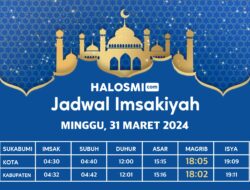 Jadwal Buka Puasa Wilayah Sukabumi dan Sekitarnya, Minggu 31 Maret 2024