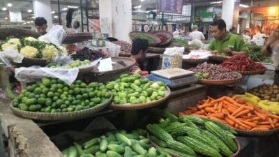 Lebaran 2024, Harga Bapokting di Pasar Kota Sukabumi Kembali Merangkak Naik