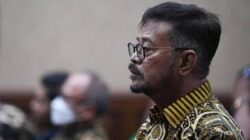 Mantan Mentan, Syahrul Yasin Limpo (SYL), dalam sidang lanjutan kasus dugaan pemerasan dan penerimaan gratifikasi di Pengadilan Tipikor pada PN Jakarta Pusat. Foto: Istimewa.