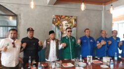 Ketua DPC Partai Demokrat, DPC PKB dan DPD PKS Bersepakat Berkoalisi dalam Pilkada Kabupaten Sukabumi 2024. (Sumber : Istimewa)
