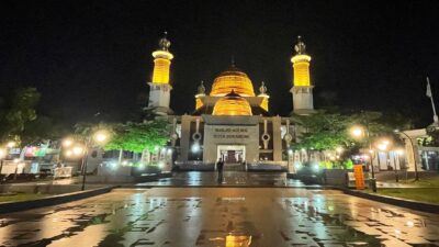 Mesjid Agung Kota Sukabumi. FOTO: Darwin Sandy/HALOSMI