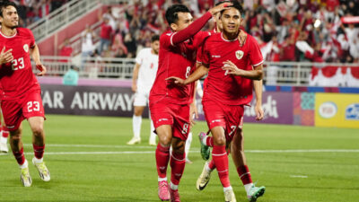 Timnas Indonesia U-23 merupakan tim yang paling mengejutkan lolos ke fase perempat final Piala Asia U-23. FOTO: dok PSSI
