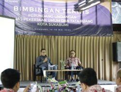 Simak Arahan Pj Wali Kota Sukabumi di Bimtek Perundang-undangan DPUTR