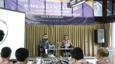 Simak Arahan Pj Wali Kota Sukabumi di Bimtek Perundang-undangan DPUTR