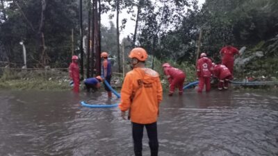 BPBD Ungkap Penyebab Banjir dan TPT Ambruk di Kota Sukabumi