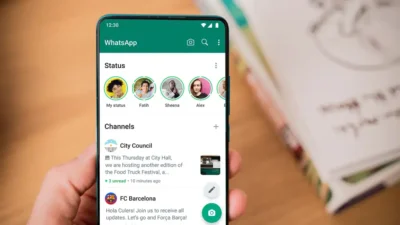 Perubahan tampilan desain terbaru WhatsApp pada tampilan aplikasi di perangkat Android maupun iOS. FOTO: Istimewa
