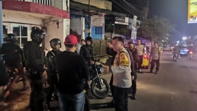 Respon Cepat Laporan Adanya Keributan di Jalan Otista, Polsek Citamiang Gencar Patroli KRYD