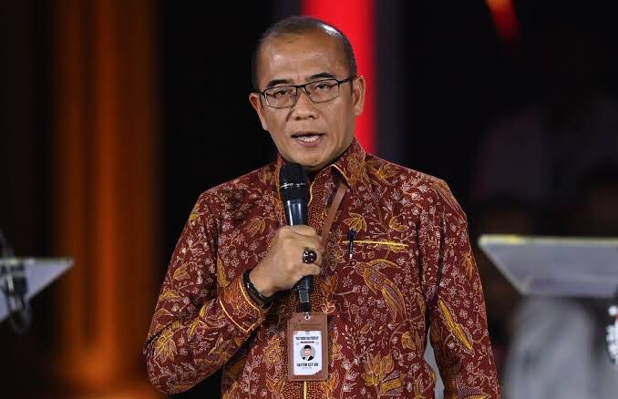 DKPP menjatuhkan sanksi pemecatan kepada Ketua KPU Hasyim Asy'ari karena terbukti bersalah dalam kasus dugaan asusila terhadap petugas PPLN. Foto: Istimewa.