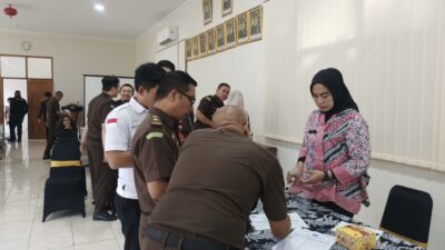 Puluhan Pegawai Kejari Kabupaten Sukabumi Dites Urine, Ini Hasilnya