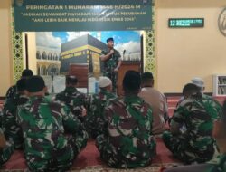 Peringati Tahun Baru Islam, Kodim 0607/Kota Sukabumi Gelar Doa Bersama